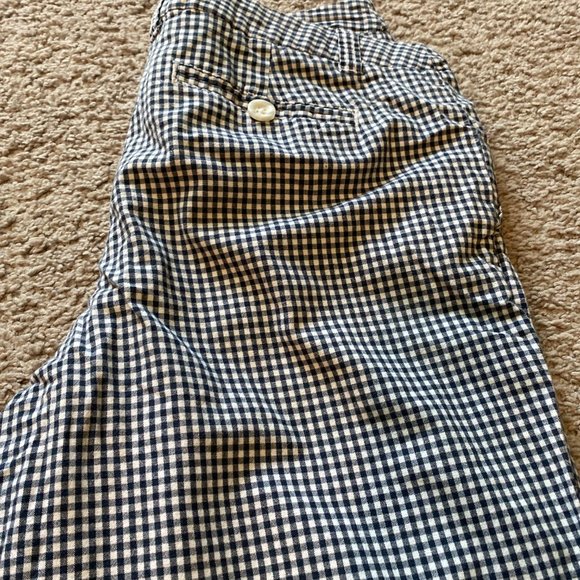 Merona Blue/White Checked Shorts - Picture 3 of 8